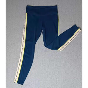 Nike Jogging Leggings Womens Size Small Blue Workout Gym Yoga Running Athletic